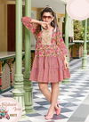 Senorita 1Cotton fancy Party Wear Printed Wholesale Tunic Short Tops Collection